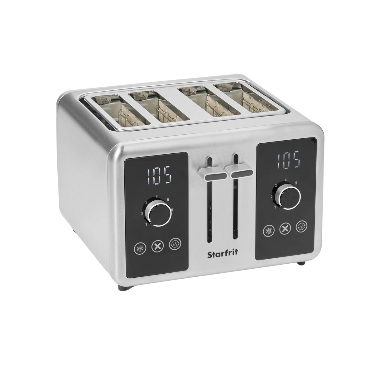 Grille-pain 4 tranches à 7 niveaux de cuisson - Starfrit Starfrit