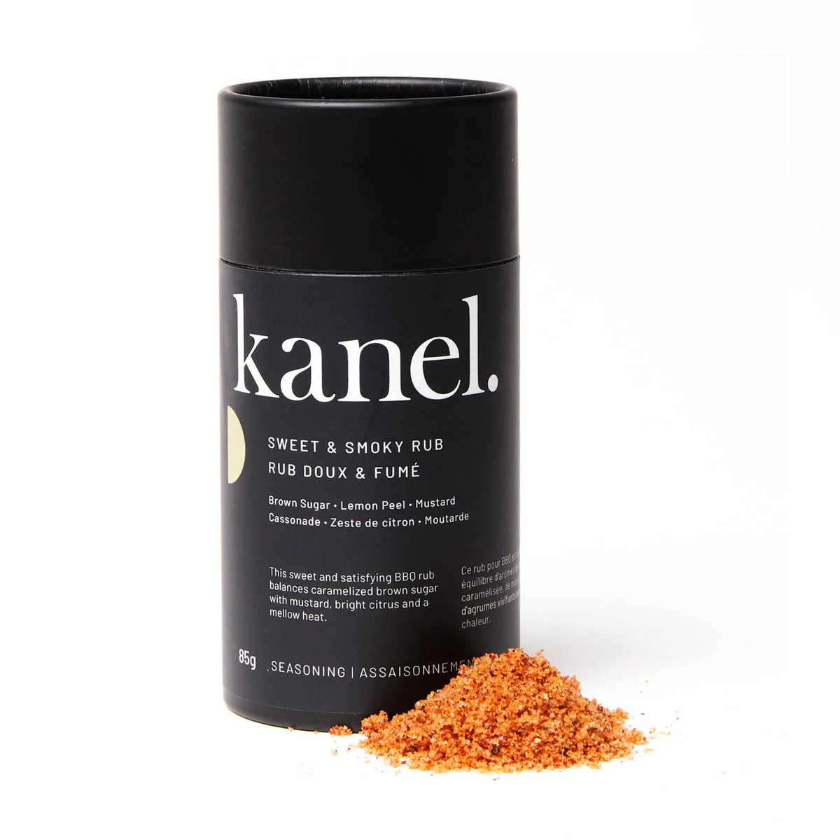 Assaisonnement rub doux et fumé 85 g - Kanel Kanel