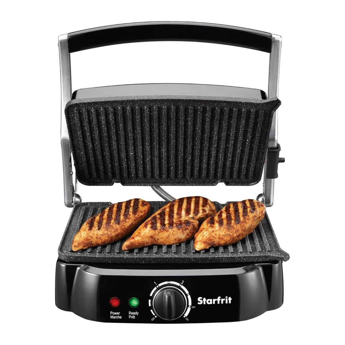 Gril panini électrique antiadhésif Rock.Tec – Starfrit