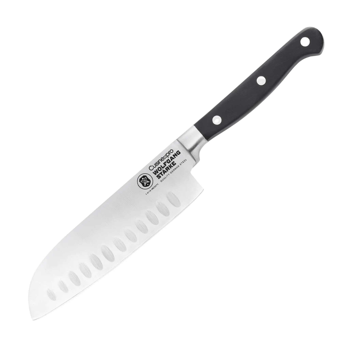 Couteau Santoku 14 cm WOLFGANG STARKE pour trancher viande, fromage et légumes avec précision