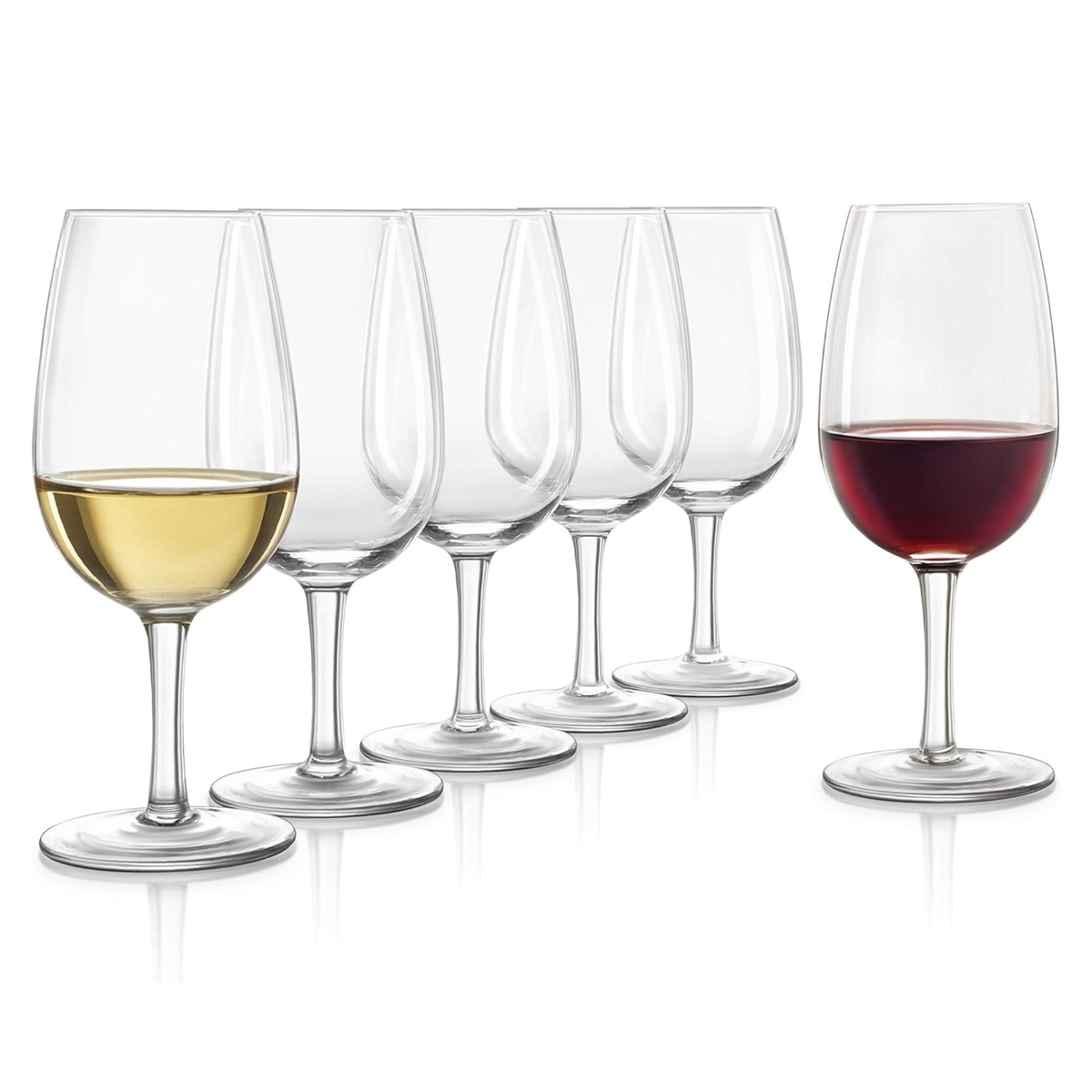 Set of 6 ISO / INAO wine tasting glasses 215 ml – Final Touch