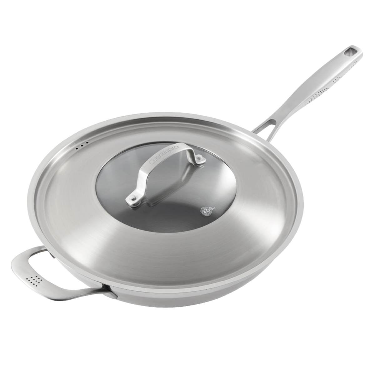 Wok avec couvercle iD3® SS 5 L – Cuisine::pro® Cuisine::pro®