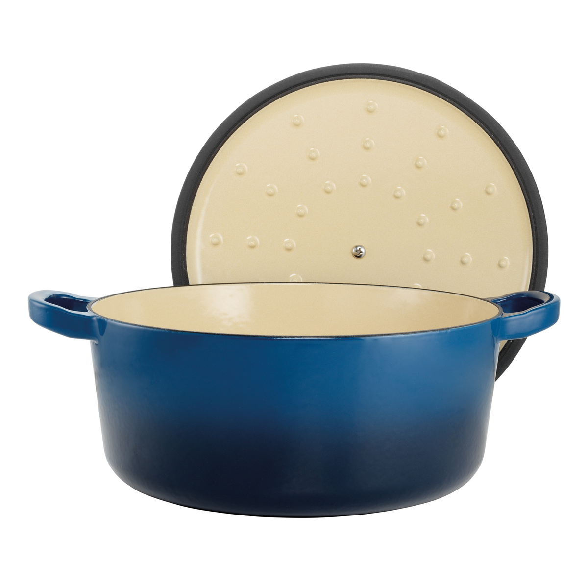 Cocotte ronde en fonte bleue LE CONNOISSEUR™ 6,3 L - Cuisine::pro® Cuisine::pro®