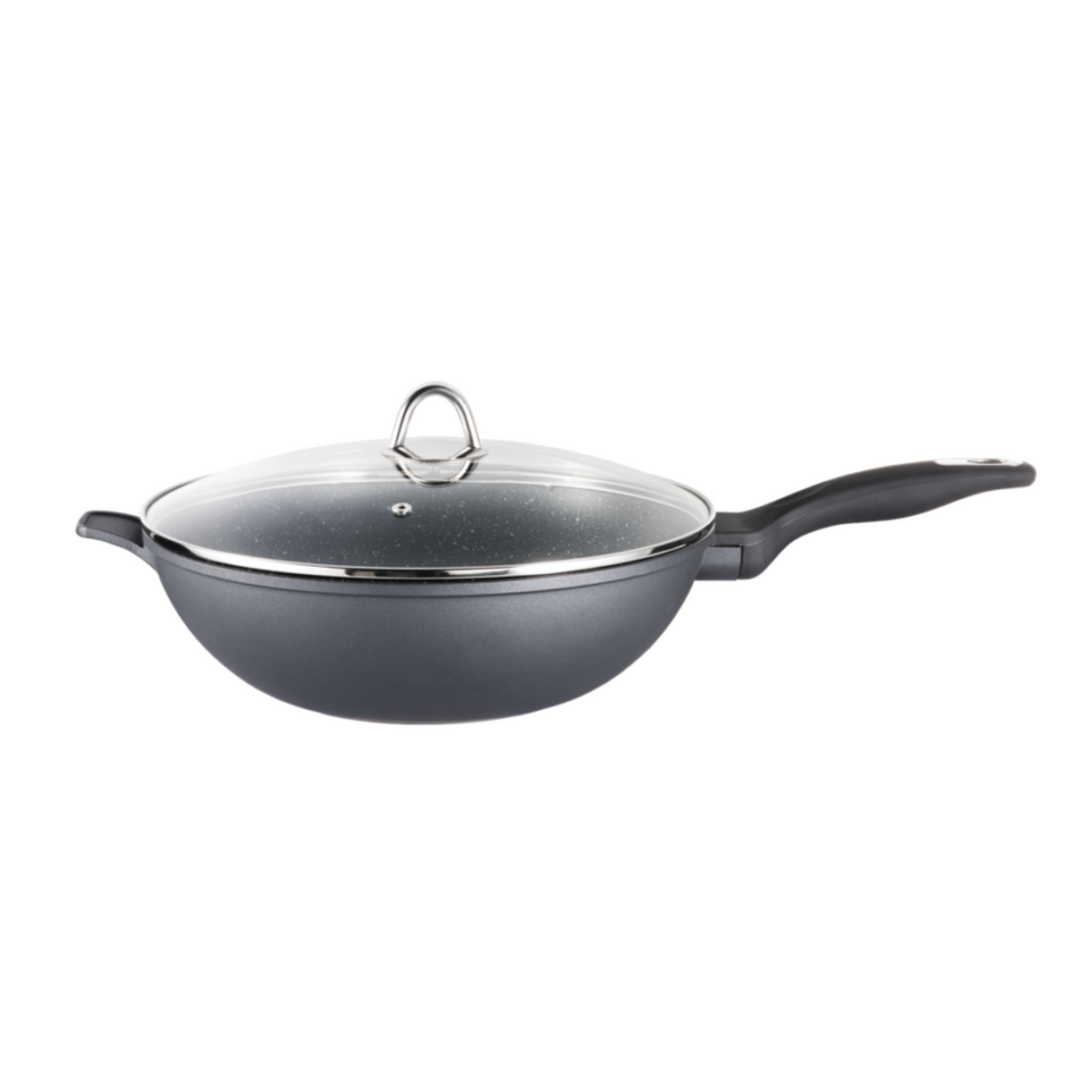 Wok avec couvercle 12" GRANITE - Cuisine::pro® Cuisine::pro®