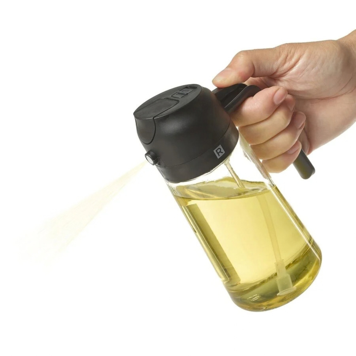 Vaporisateur et distributeur d’huile 2-en-1 450 ml – Ricardo