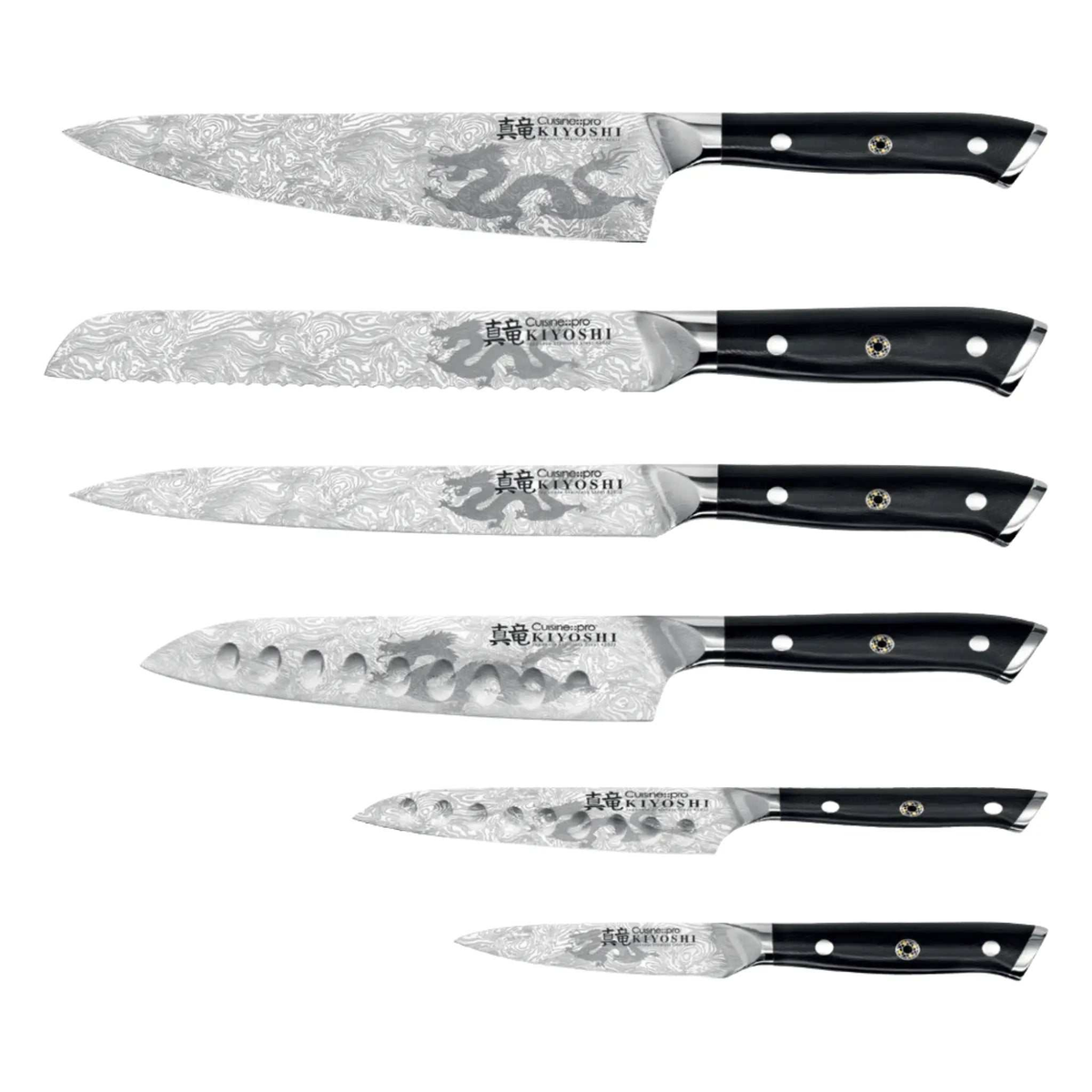 Bloc de couteaux 7 pièces Kei KIYOSHI® - Cuisine::pro® Cuisine::pro®