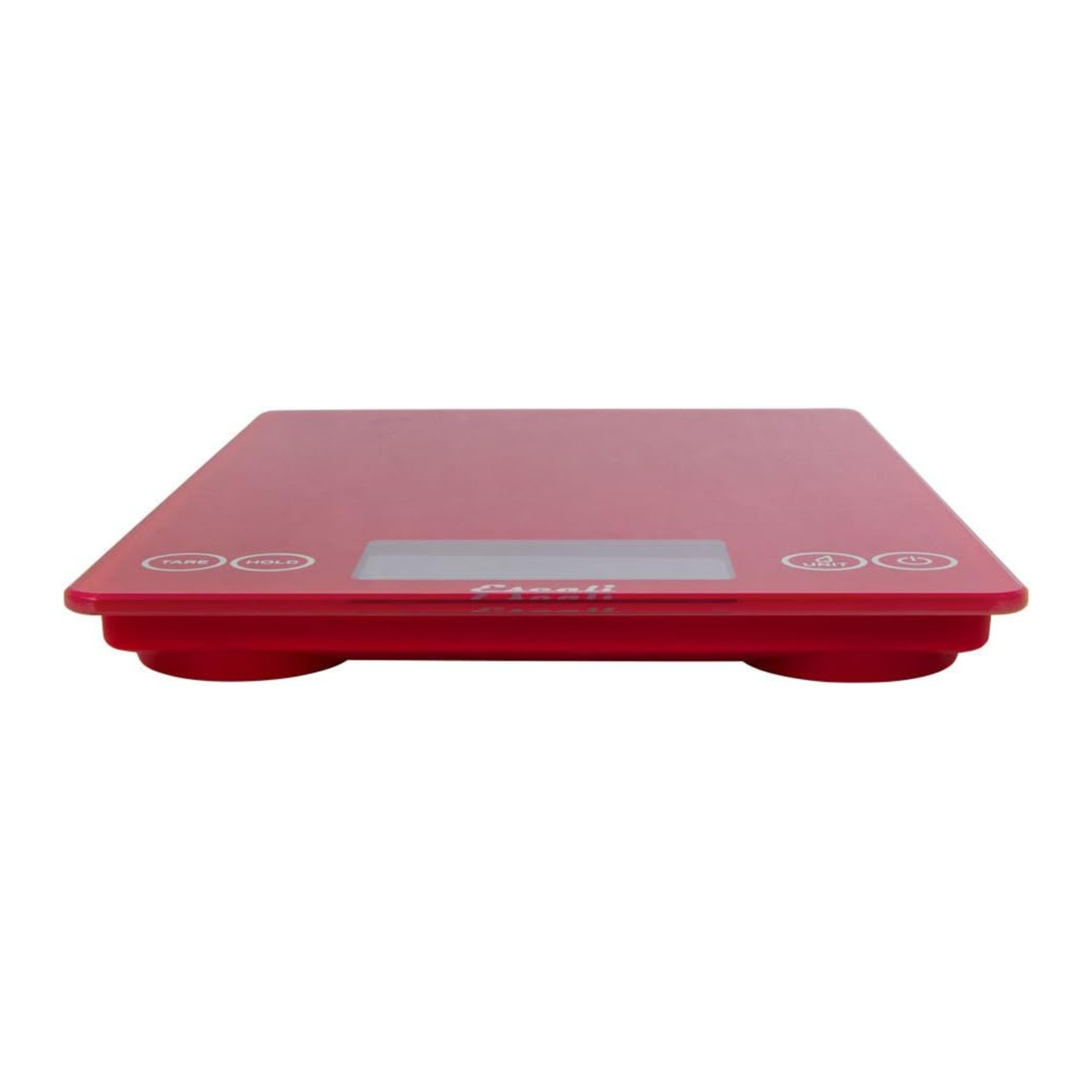 Balance de cuisine numérique en verre Arti rouge 15 lb – Escali 