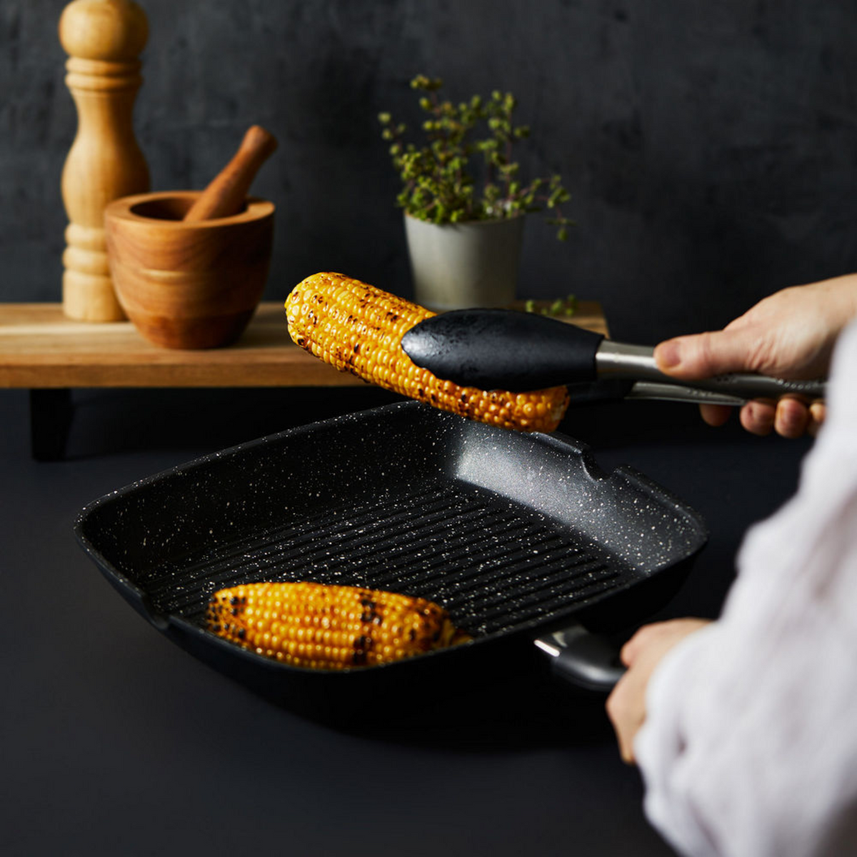 Poêle à griller 11"x11" STONE - Cuisine::pro® Cuisine::pro®