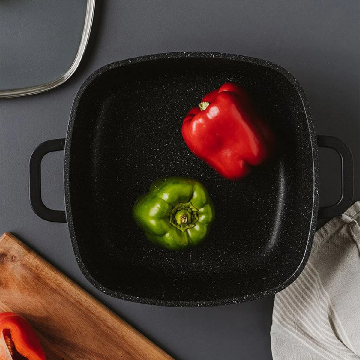 Casserole avec couvercle 11" STONE - Cuisine::pro® Cuisine::pro®