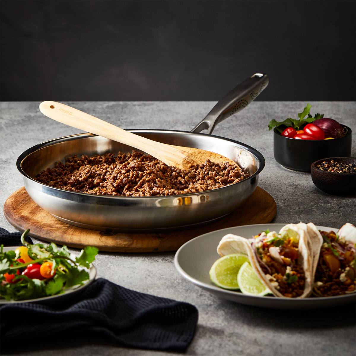 Poêle à frire iD3® SS 30 cm – Cuisine::pro® Cuisine::pro®