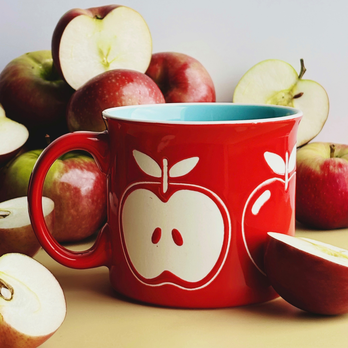 Tasse en grès Une pomme par jour 591 ml - Danica