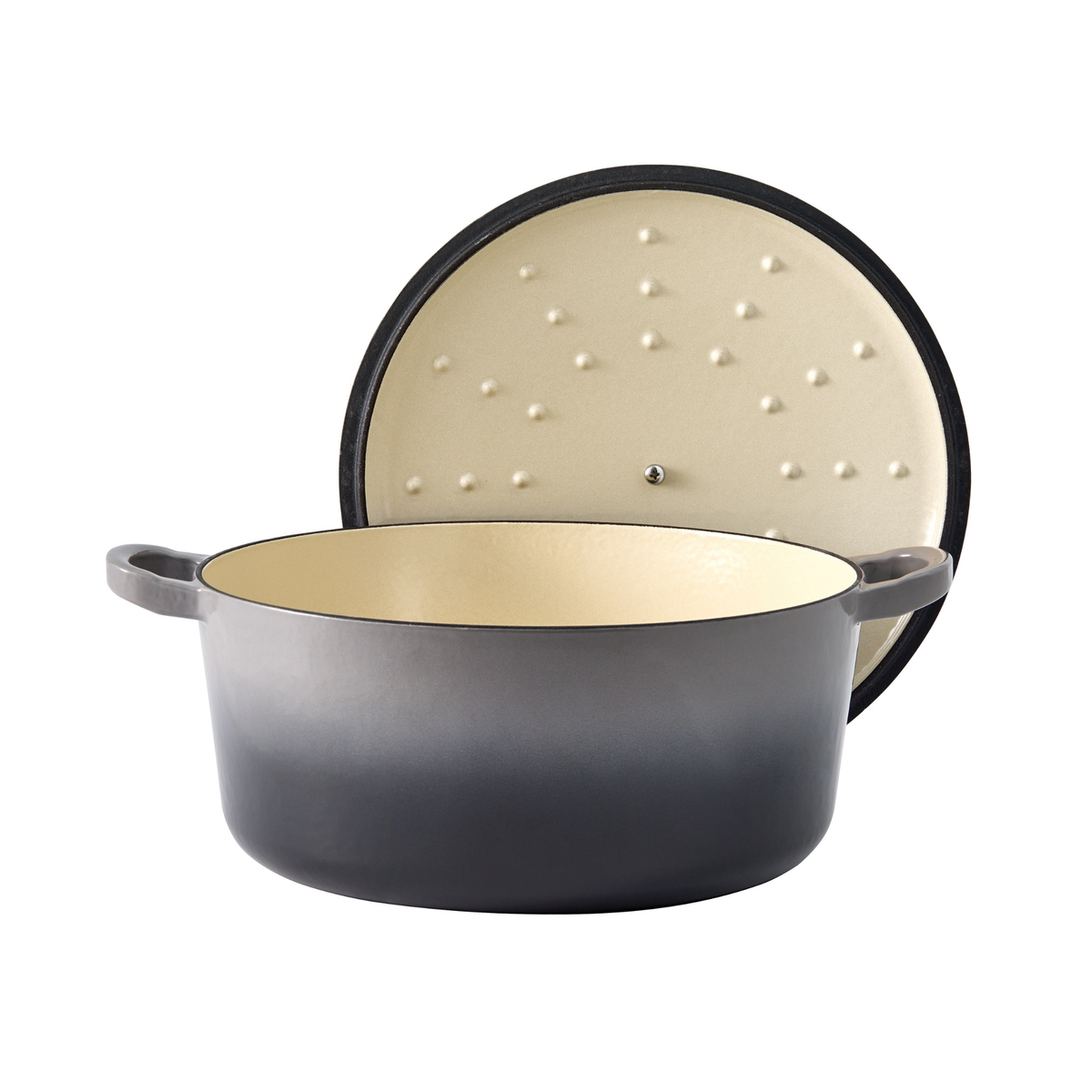 Cocotte ronde en fonte grise LE CONNOISSEUR™ 6,3 L - Cuisine::pro® Cuisine::pro®