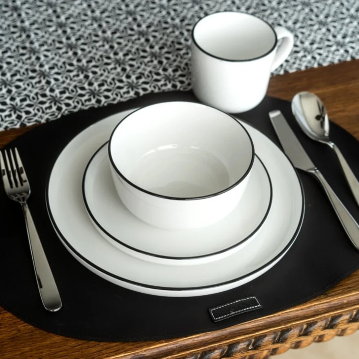 Bol de service en porcelaine Silhouette 21,5 cm – BIA