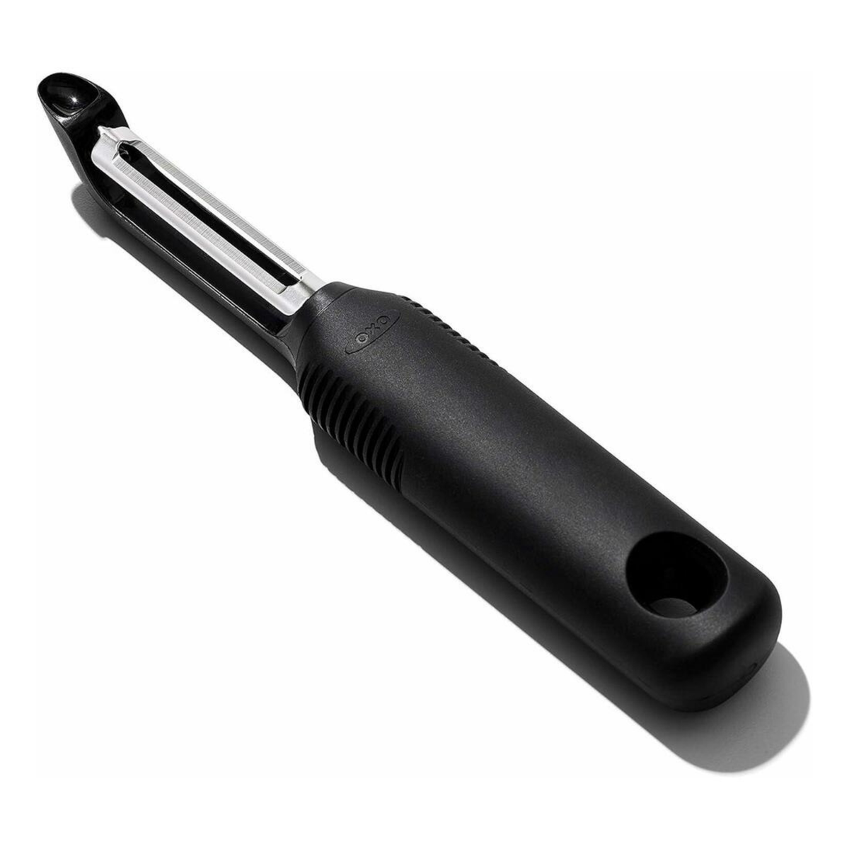 Éplucheur pivotant à lame en acier inoxydable noir 18 cm - OXO OXO