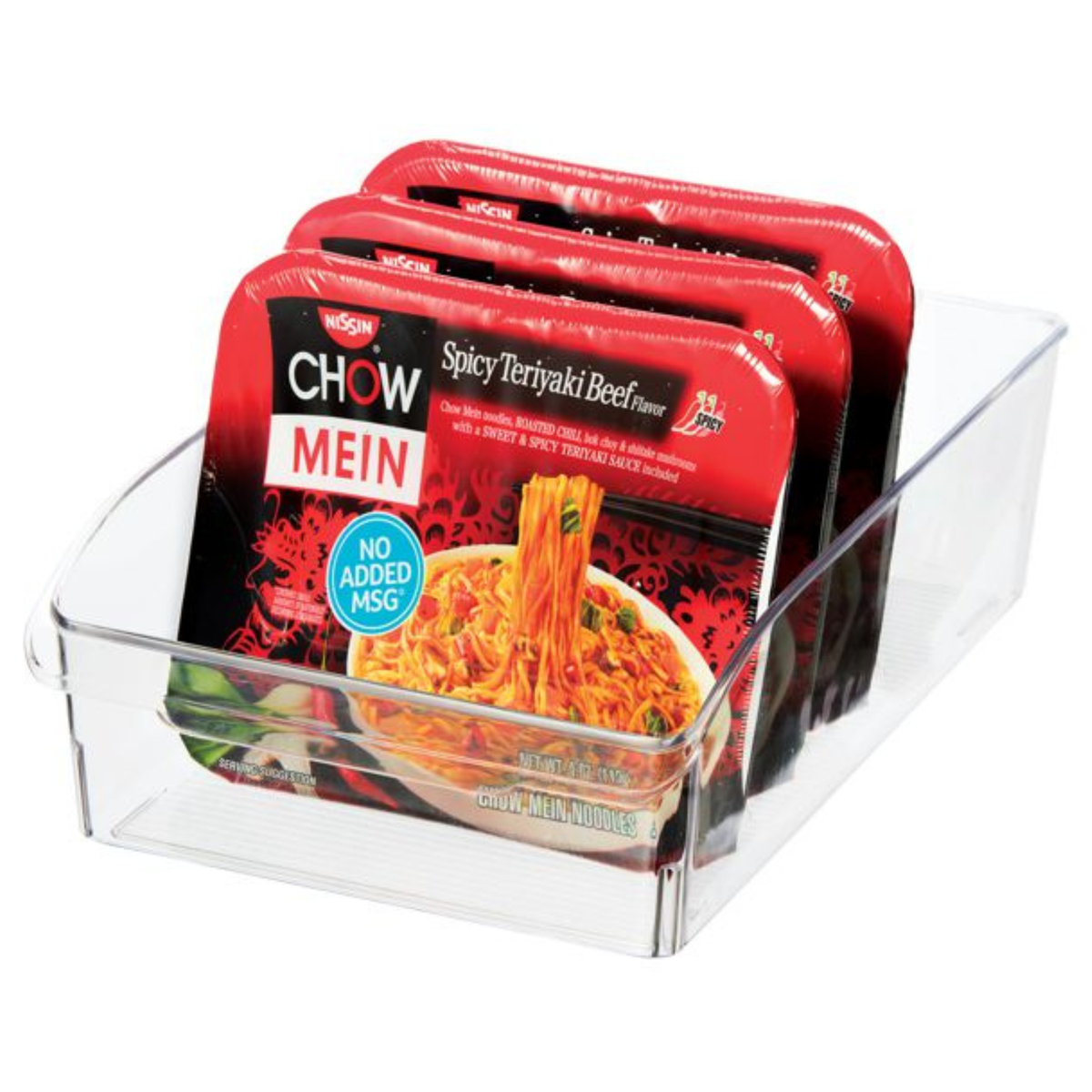 Bac de rangement transparent 30 x 19.6 cm – Oggi