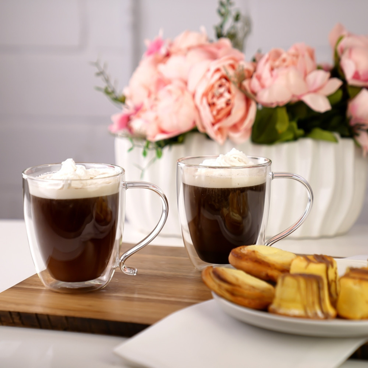 Ensemble de tasses Café au Lait à double paroi 400 ml – Brilliant