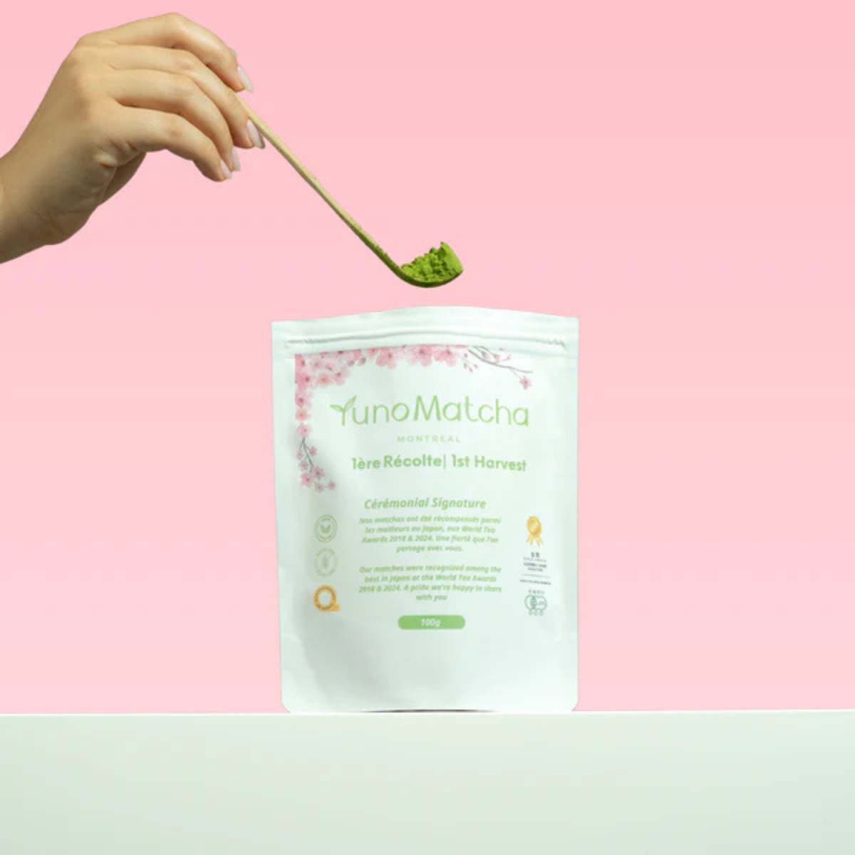 Matcha Cérémonial Signature (1re Récolte) 100 g - Yuno Matcha Yuno Matcha
