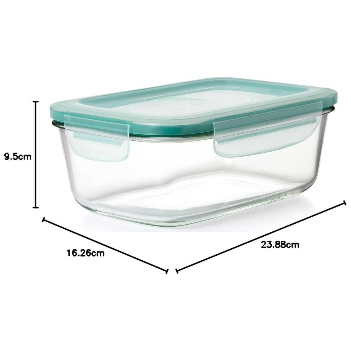 Contenant alimentaire en verre hermétique 1,8 L – OXO