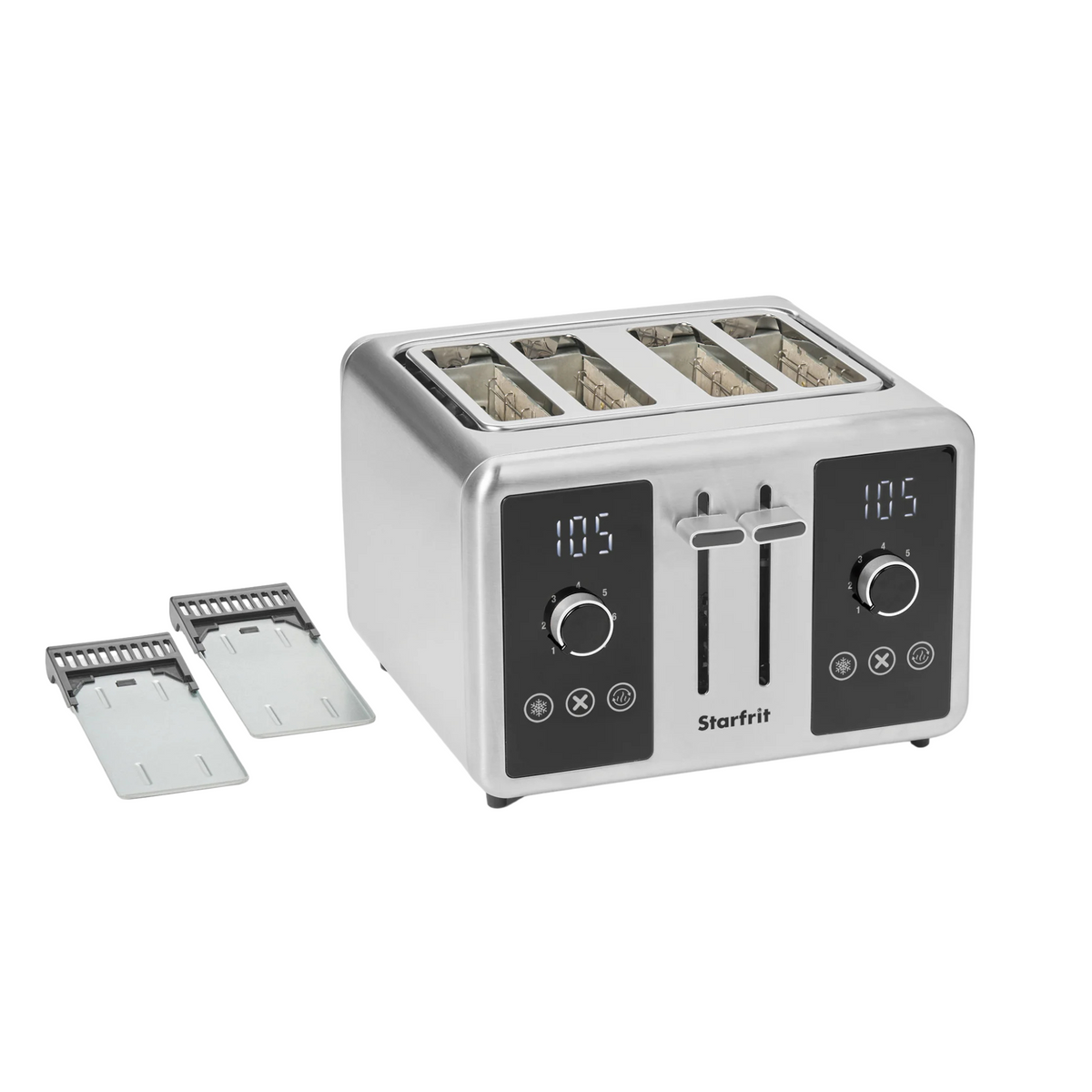 Grille-pain 4 tranches à 7 niveaux de cuisson - Starfrit Starfrit
