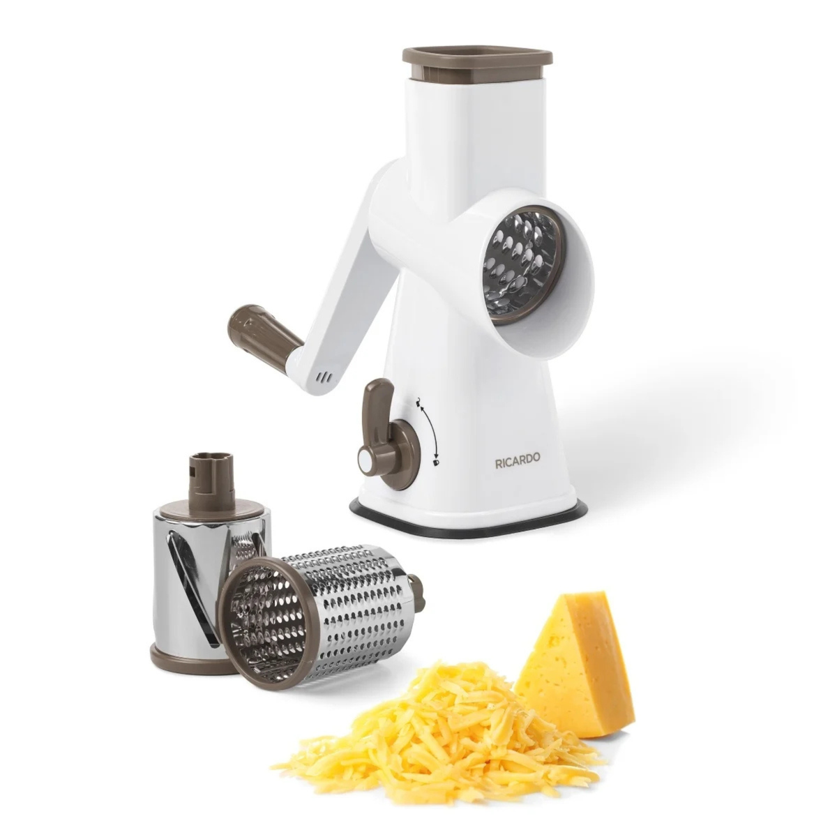 Ricardo Stainless Steel Multi-Drum Grater