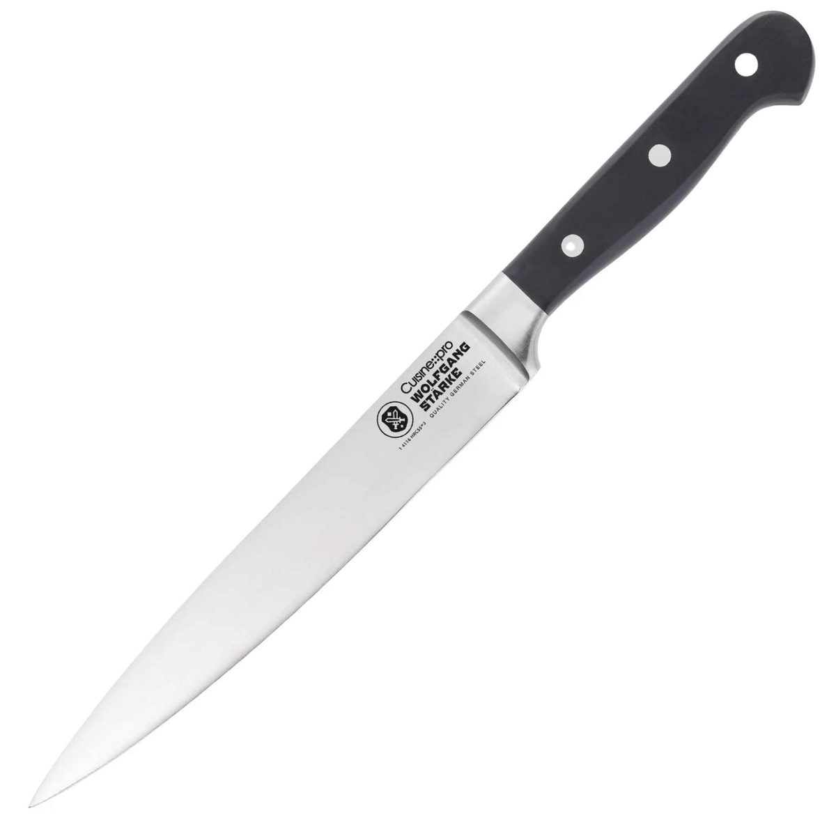 Couteau à découper 20 cm WOLFGANG STARKE pour trancher rôtis et volailles