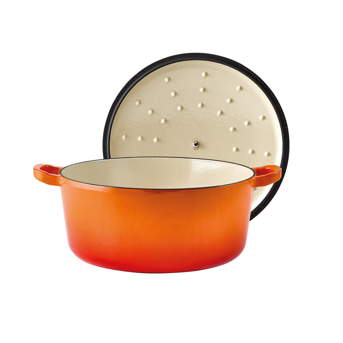 Cocotte ronde en fonte flamme LE CONNOISSEUR™ 6,3 L - Cuisine::pro® Cuisine::pro®