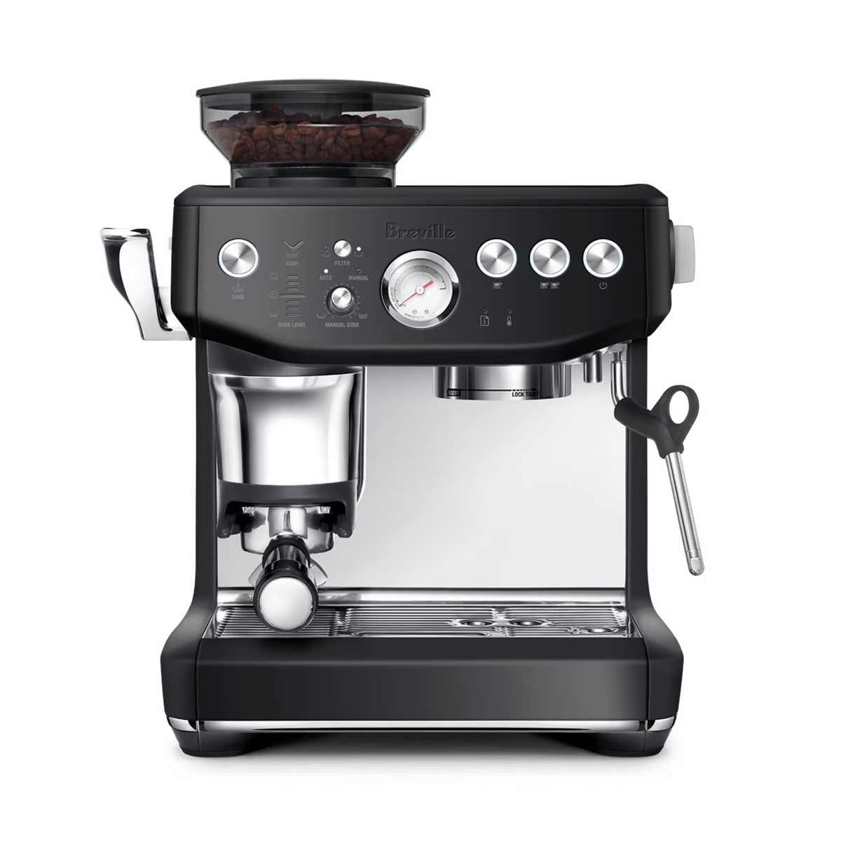 Machine à café manuelle Barista Express® Impress Truffe Noire – Breville Breville