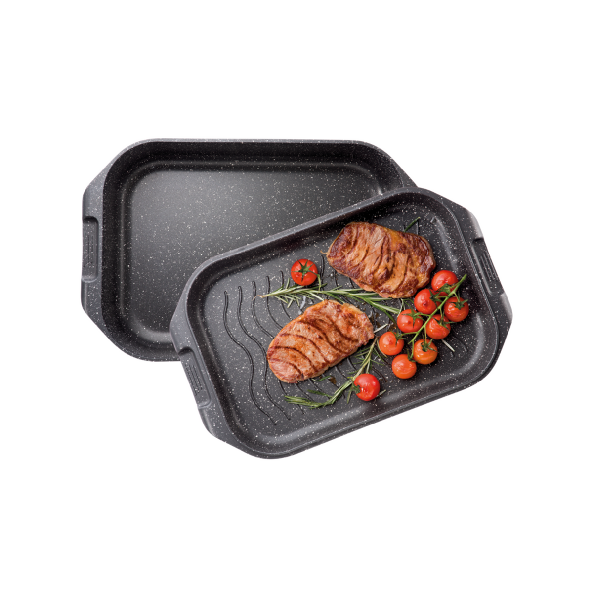 Rôtissoire 2-en-1 13.5" GRANITE - Cuisine::pro® Cuisine::pro®