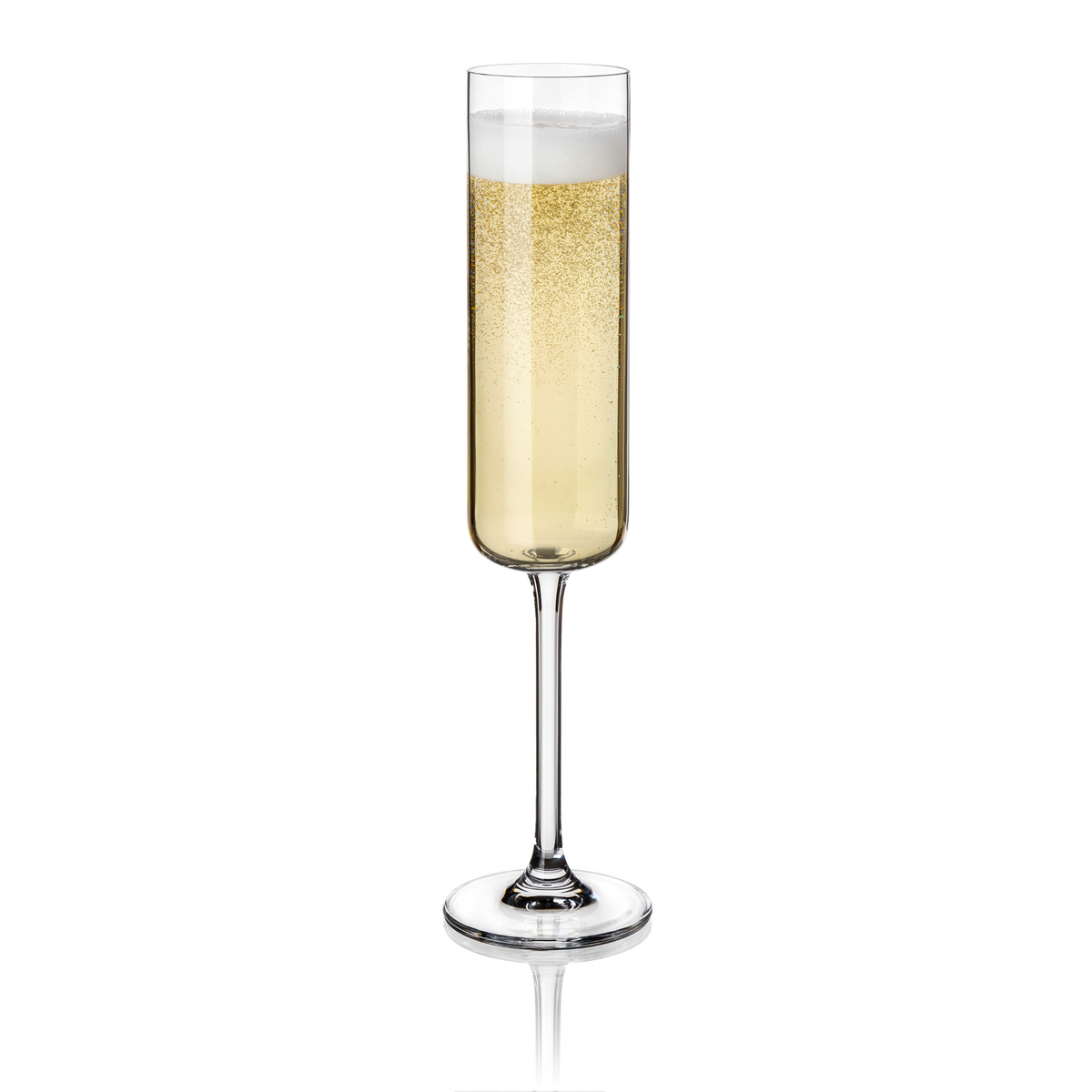Ensemble de 4 flûtes à champagne Moderna 200 ml – Maison Forine