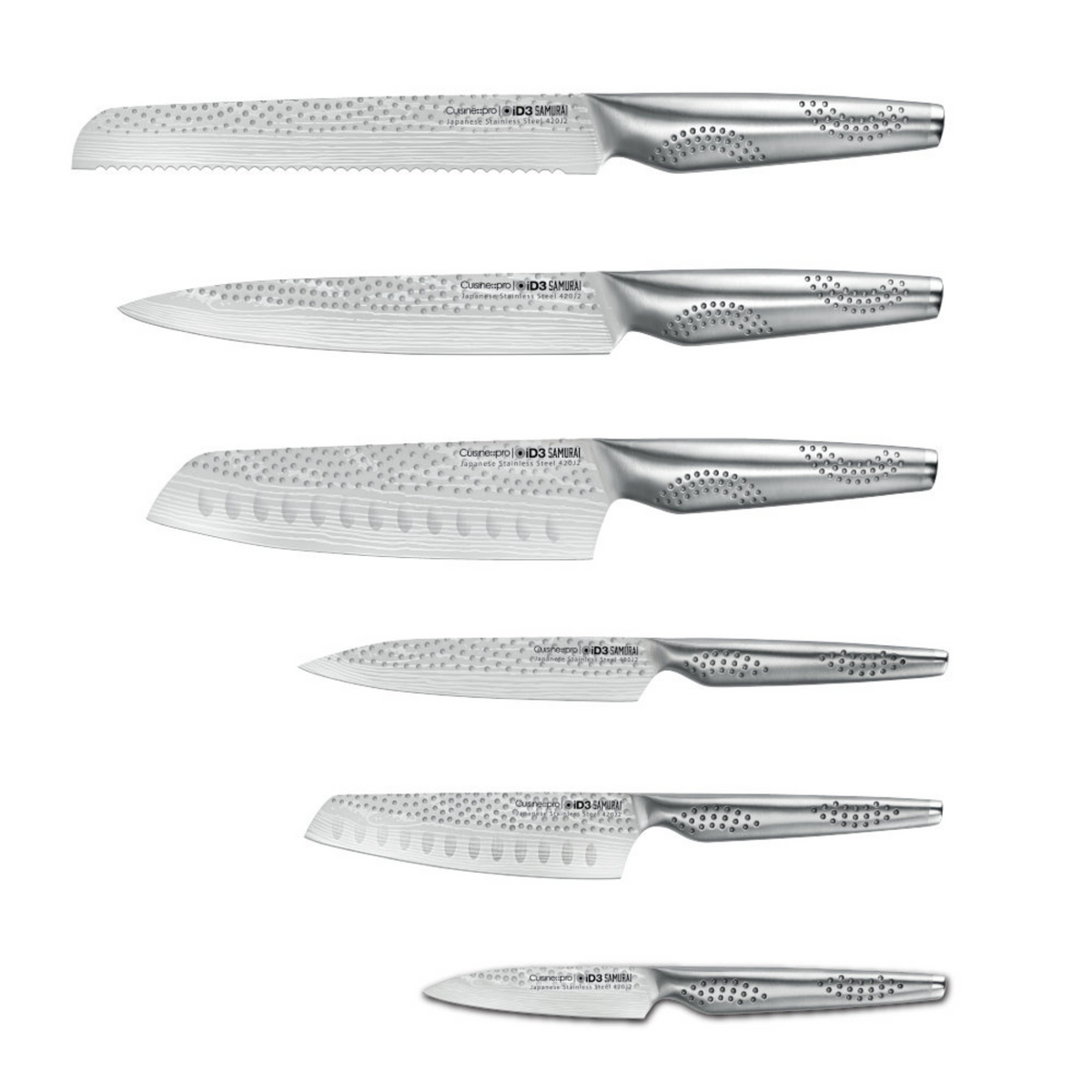 Bloc de couteaux Gozen iD3® SAMURAI® 7 pièces - Cuisine::pro® Cuisine::pro®