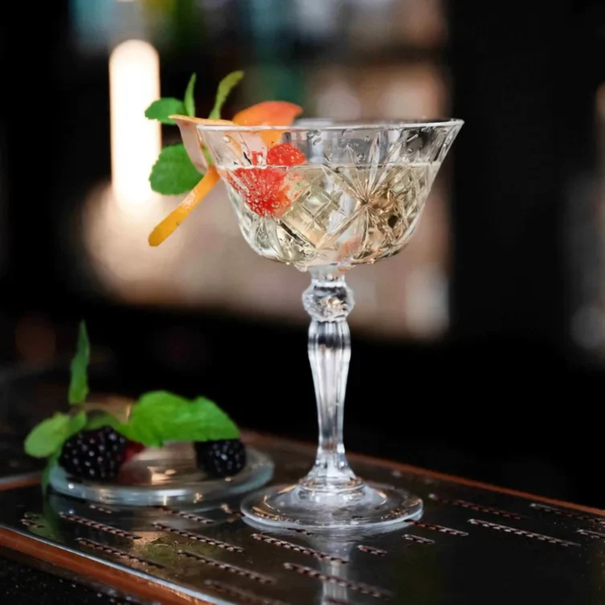 Ensemble de 6 verres à champagne Melodia 260 ml