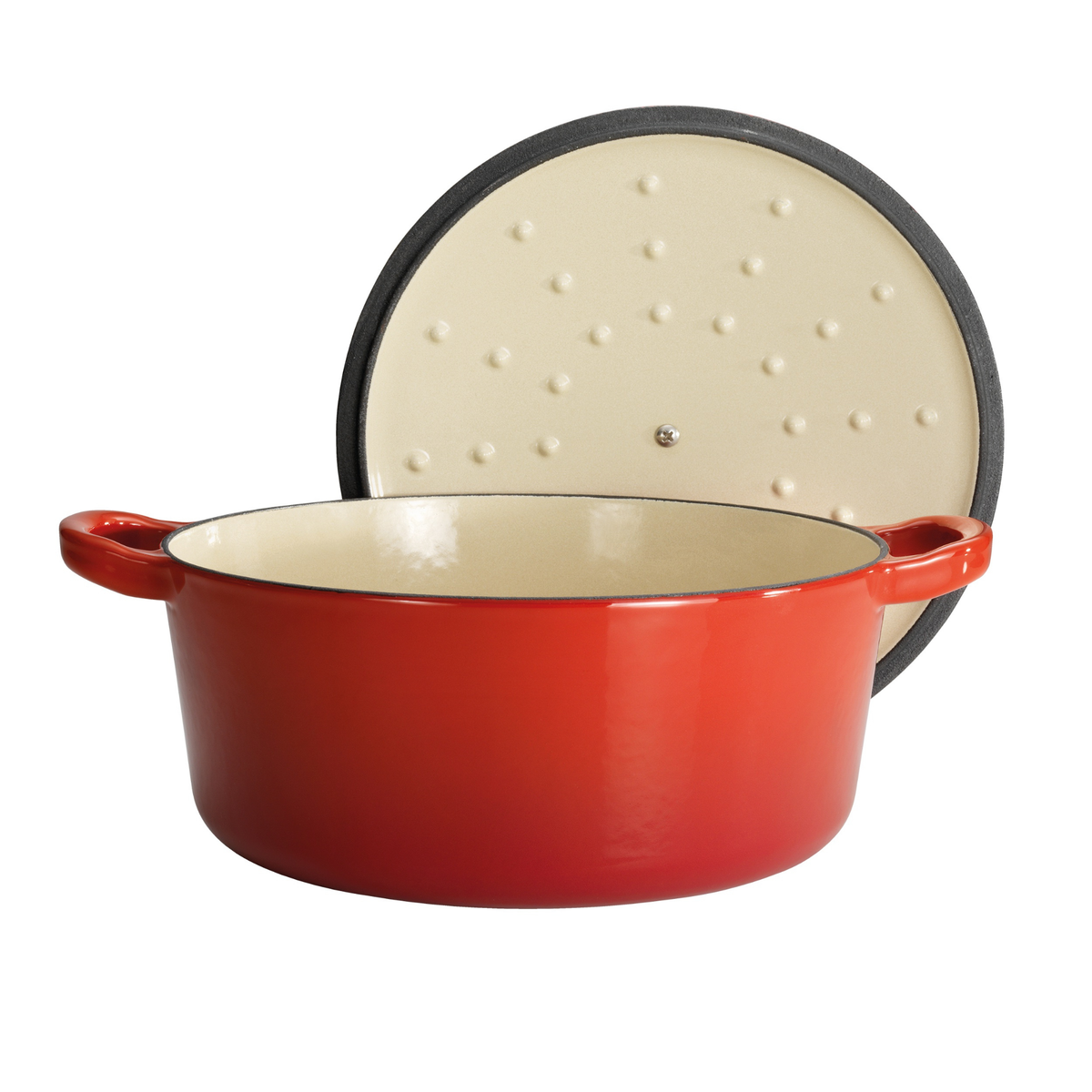 Cocotte ronde en fonte rouge LE CONNOISSEUR™ 6,3 L - Cuisine::pro® Cuisine::pro®