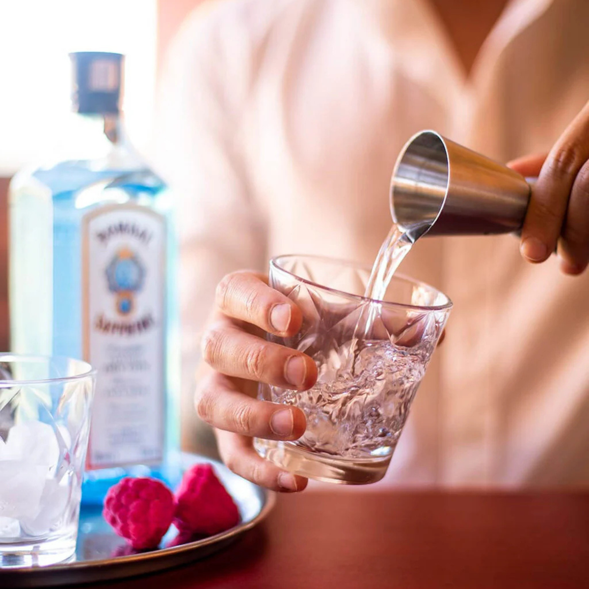 Ensemble de 6 bombes à cocktail Gin Tonic framboise et thé vert – Poseidn