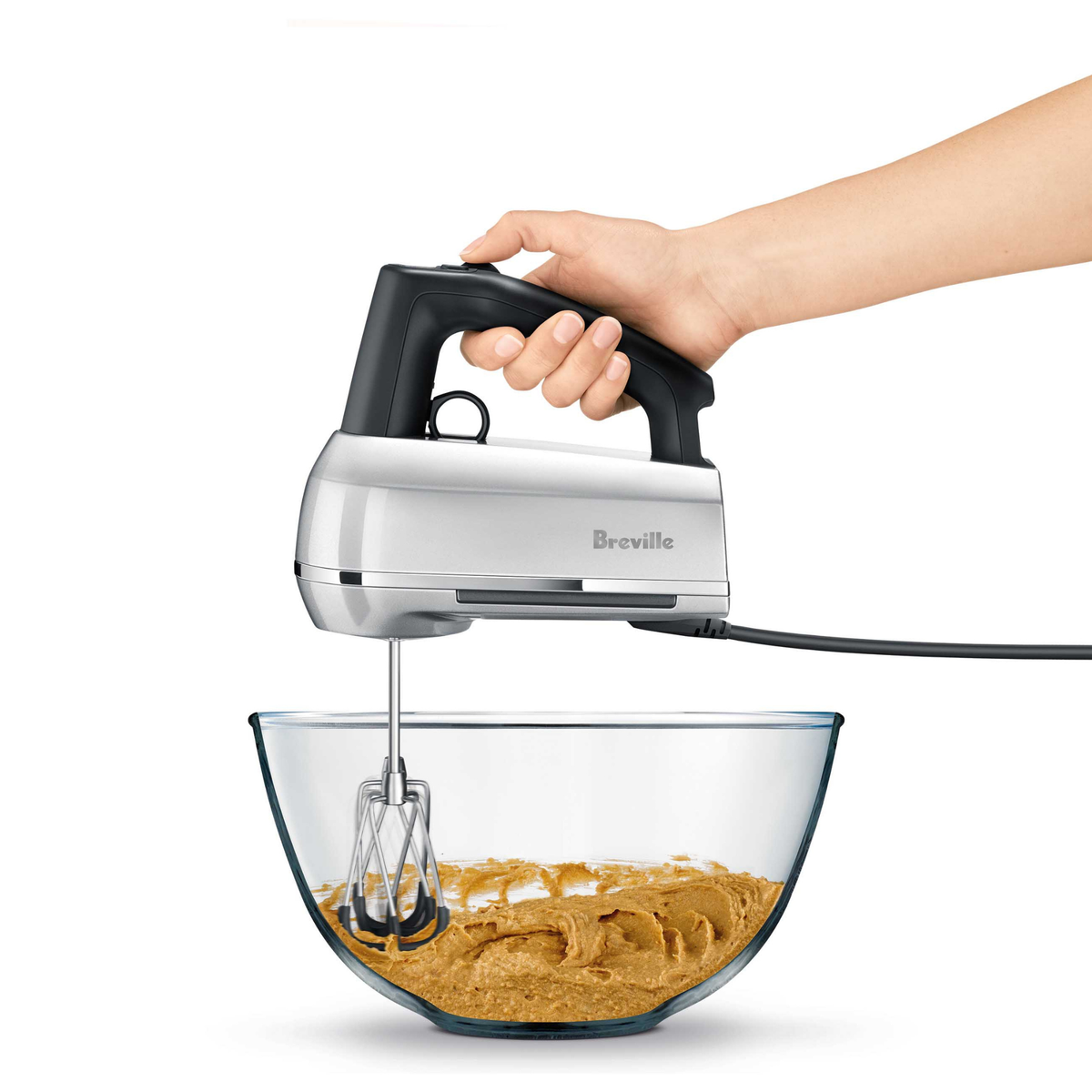 Batteur à main Handy Mix Scraper avec technologie Beater IQ™ argent – Breville