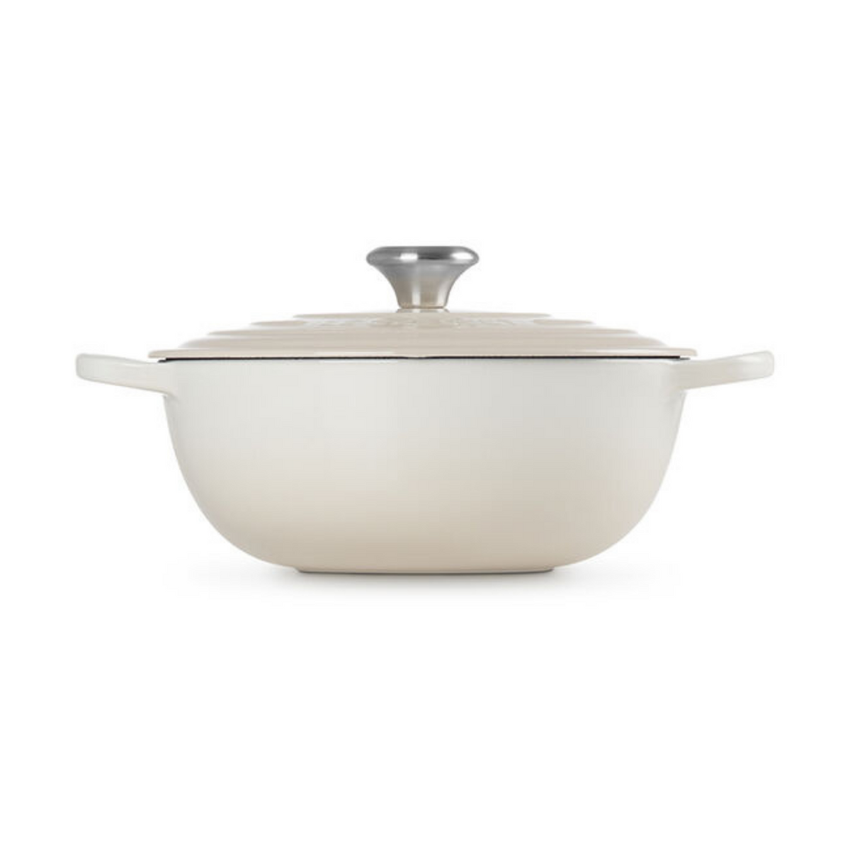 Cocotte du chef en fonte émaillée Meringue 4,1 L – Le Creuset