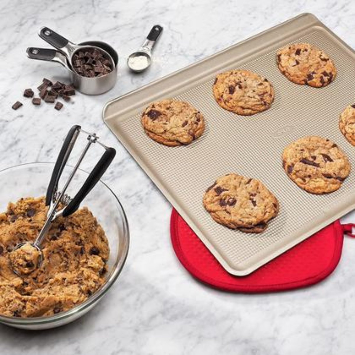 Cuillère à biscuits en acier inoxydable moyenne 20 cm – OXO