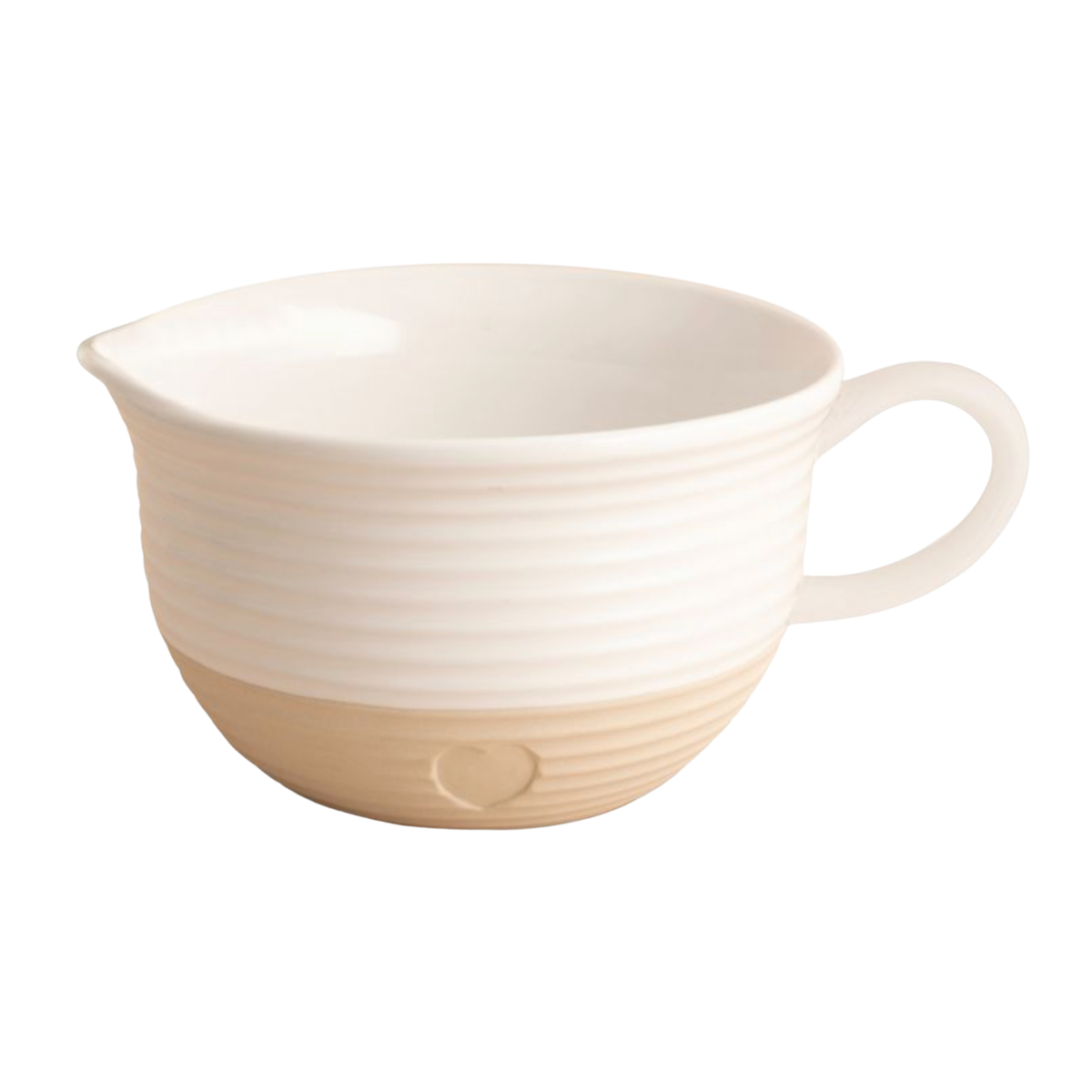 Bol à mélanger avec bec verseur en grès Rustic Charm 2 L – Mason Cash
