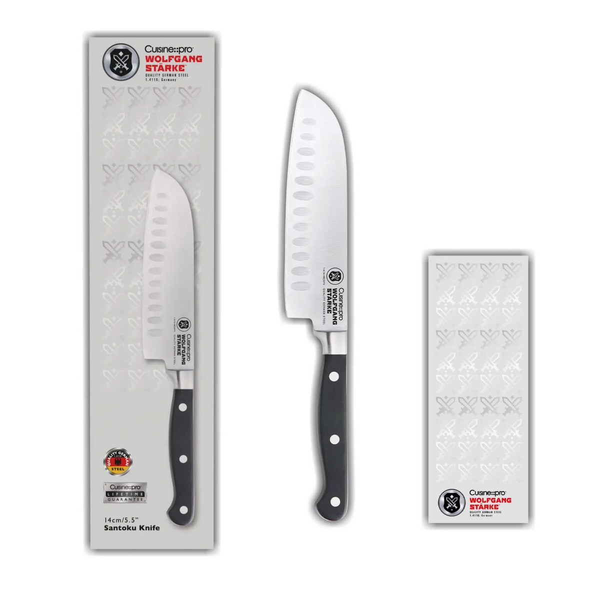 Couteau Santoku 14 cm WOLFGANG STARKE – Cuisine::pro® Cuisine::pro®
