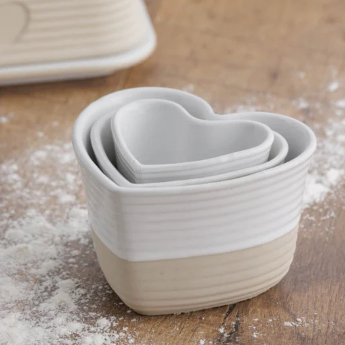 Ensemble de 3 tasses à mesurer en grès Rustic Charm 3 pièces – Mason Cash