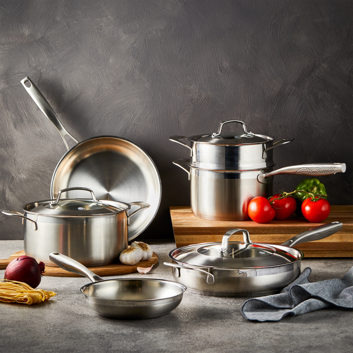 Batterie de cuisine 9 pièces iD3® SS – Cuisine::pro® Cuisine::pro®