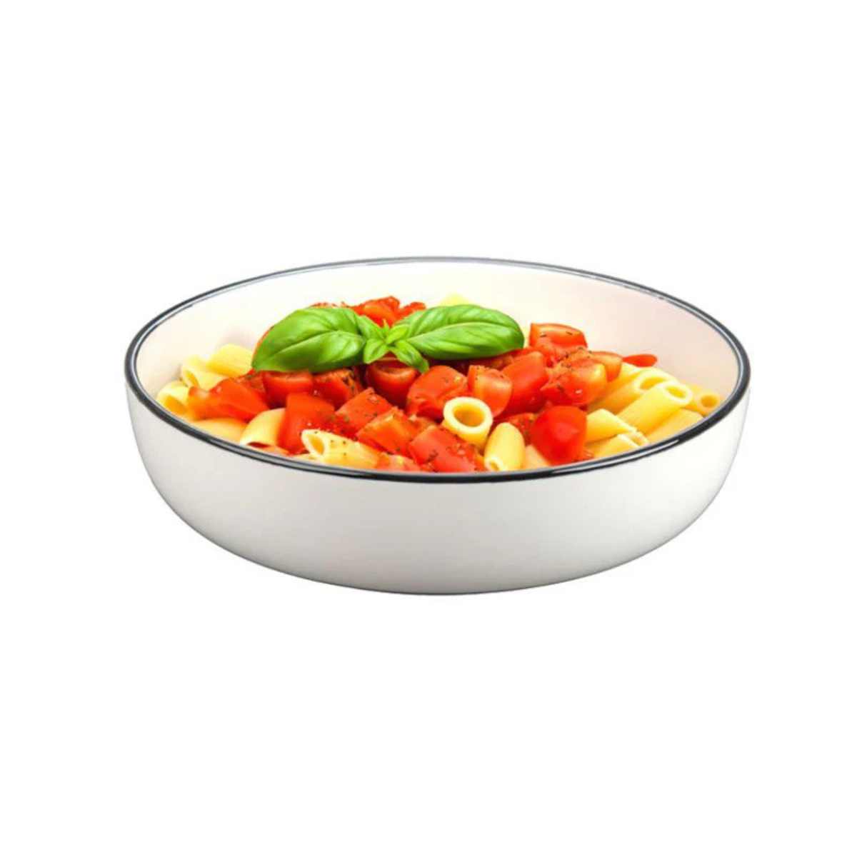 Bol à pâtes en porcelaine Silhouette 20 cm – BIA