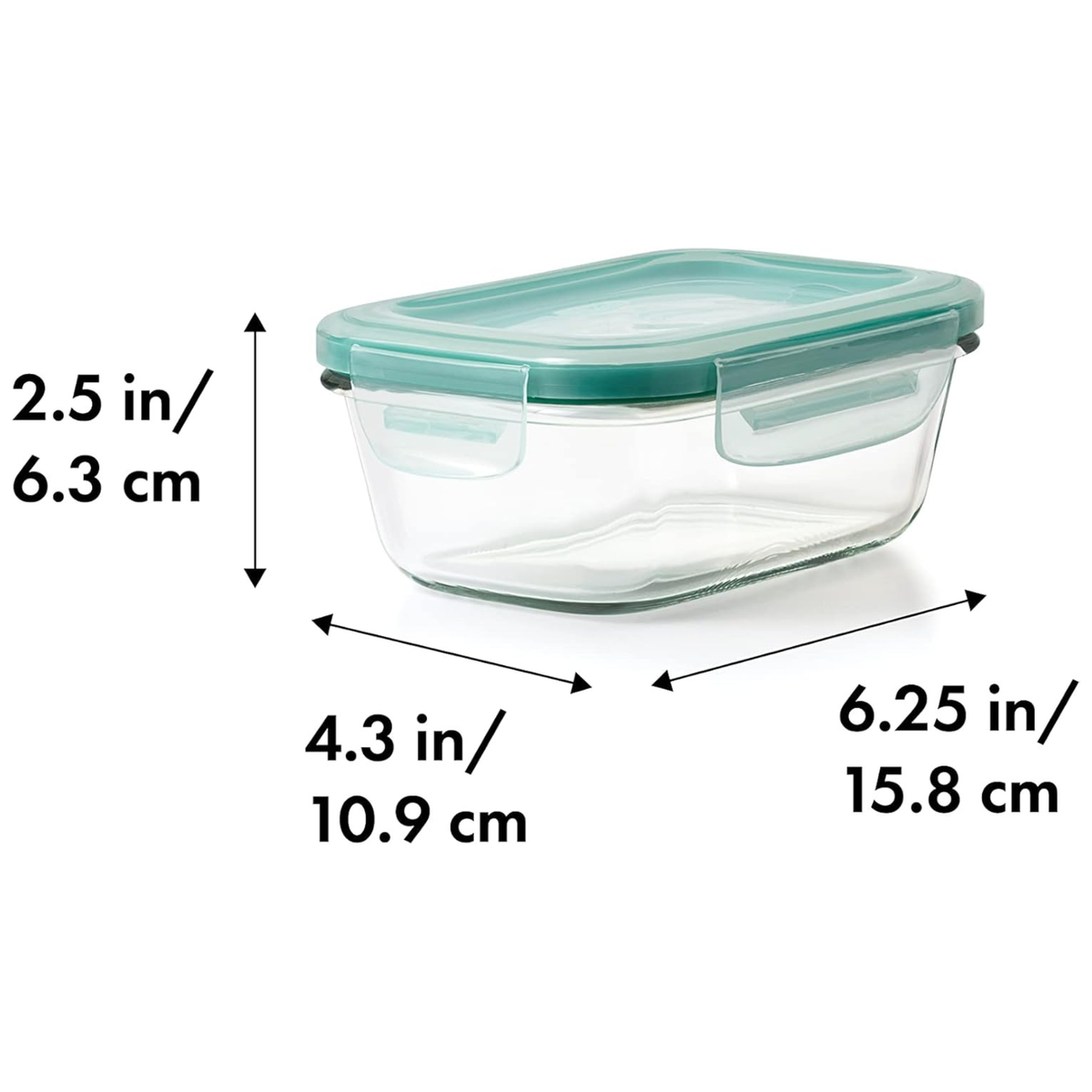 Contenant alimentaire en verre hermétique 1,6 tasse – OXO