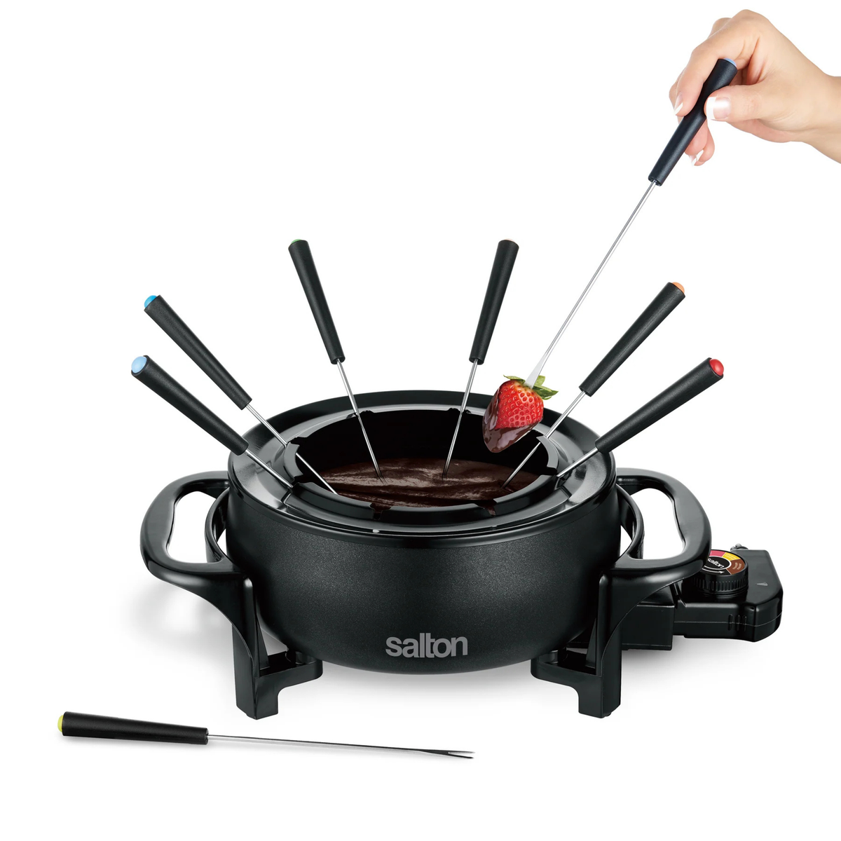 Ensemble à fondue noir 2,8 L – Salton