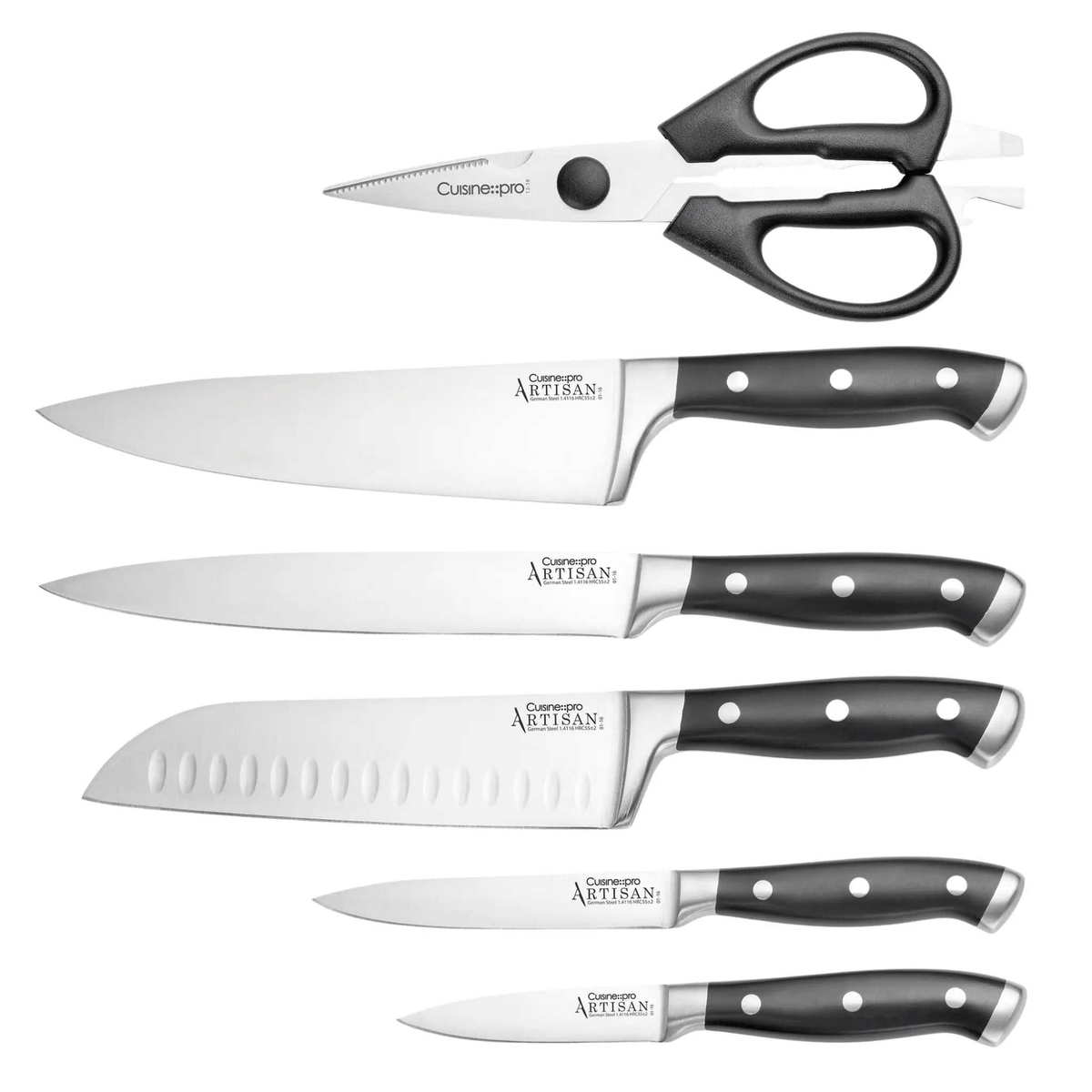 Bloc de couteaux Finster ARTISAN™ 7 pièces - Cuisine::pro® Cuisine::pro®