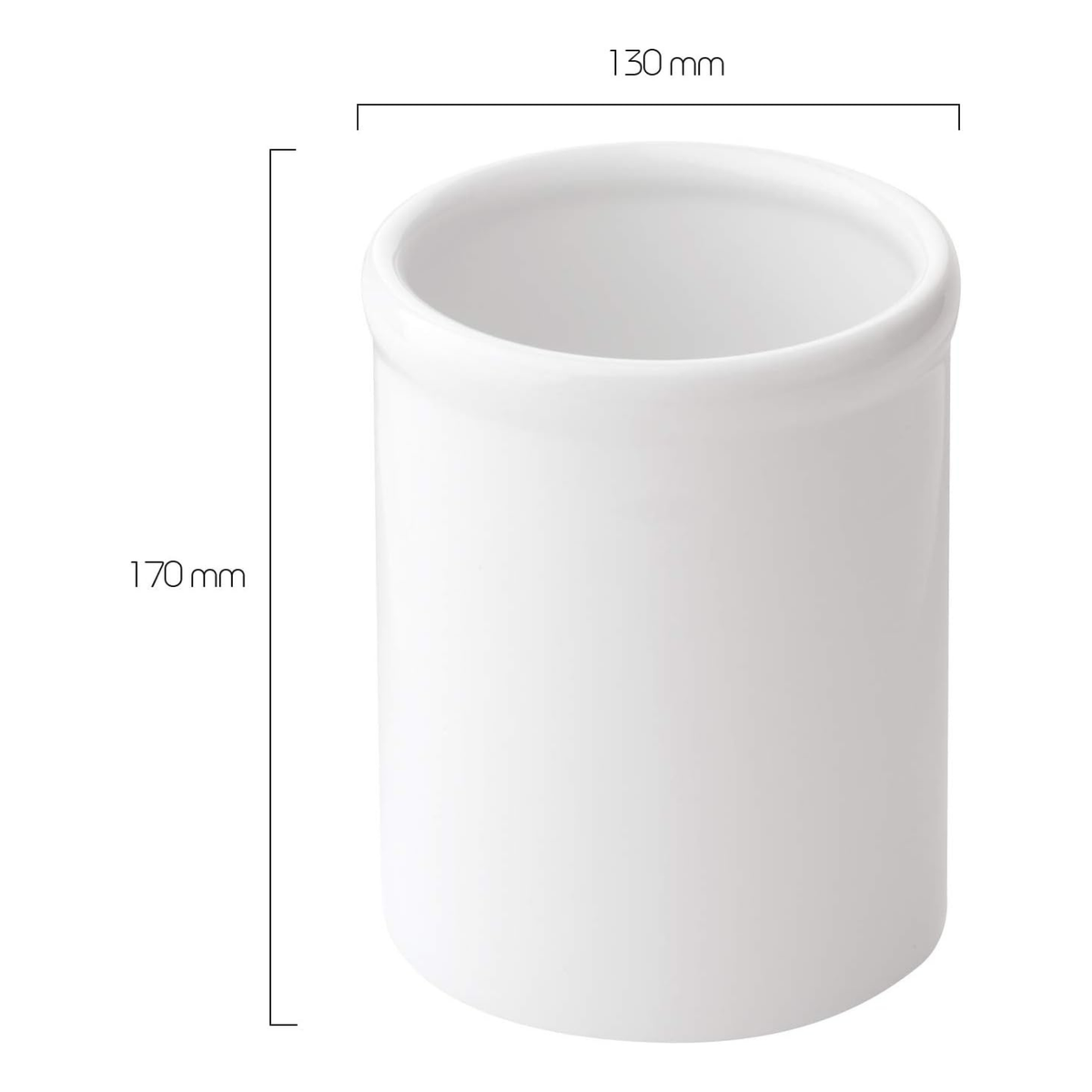 Pot à ustensiles en porcelaine – BIA