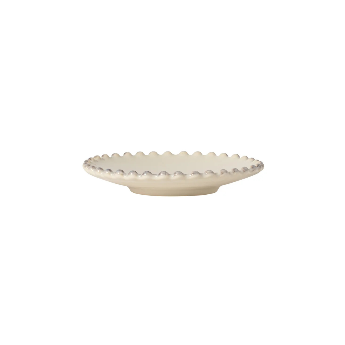 Mini assiette à hors-d'œuvre en grès Pearl crème 12,7 cm – Costa Nova