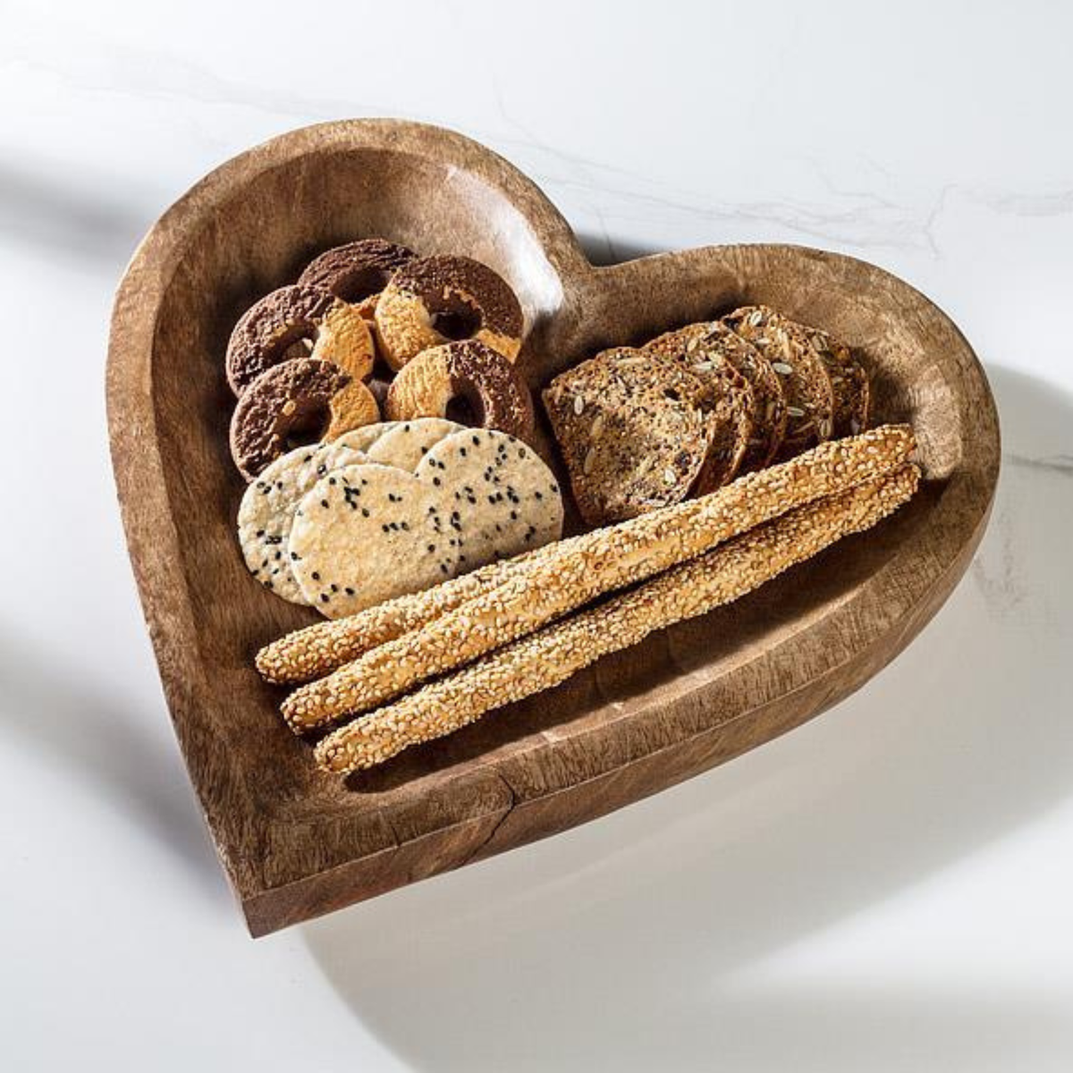 assiette bois manguier détail grain naturel