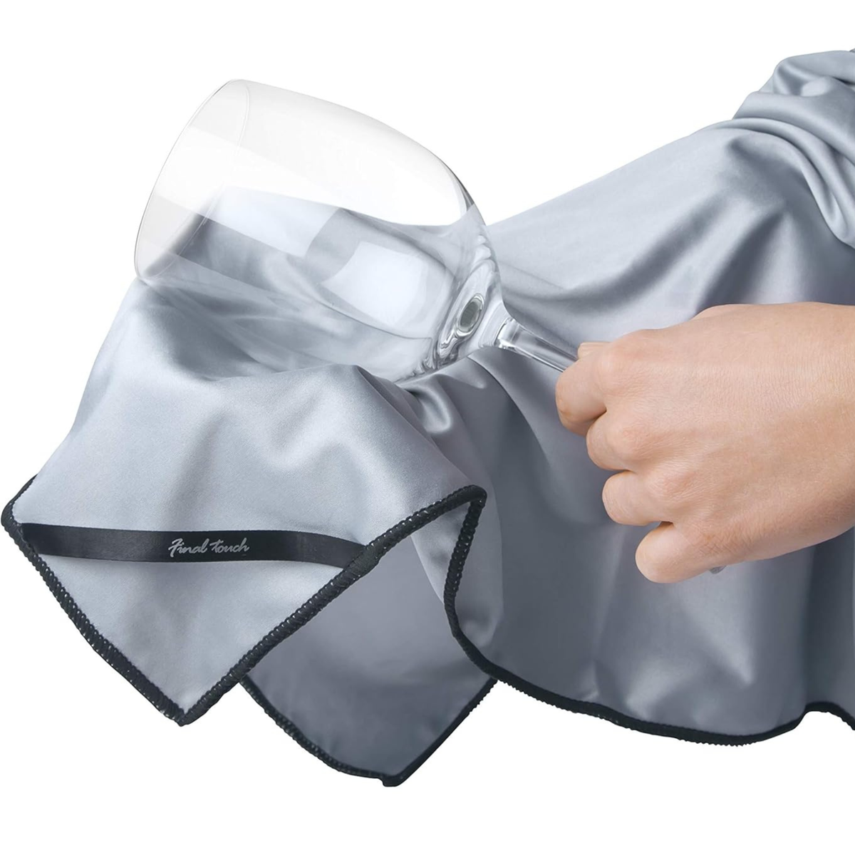 Chiffon de polissage en microfibre pour verrerie – Final Touch