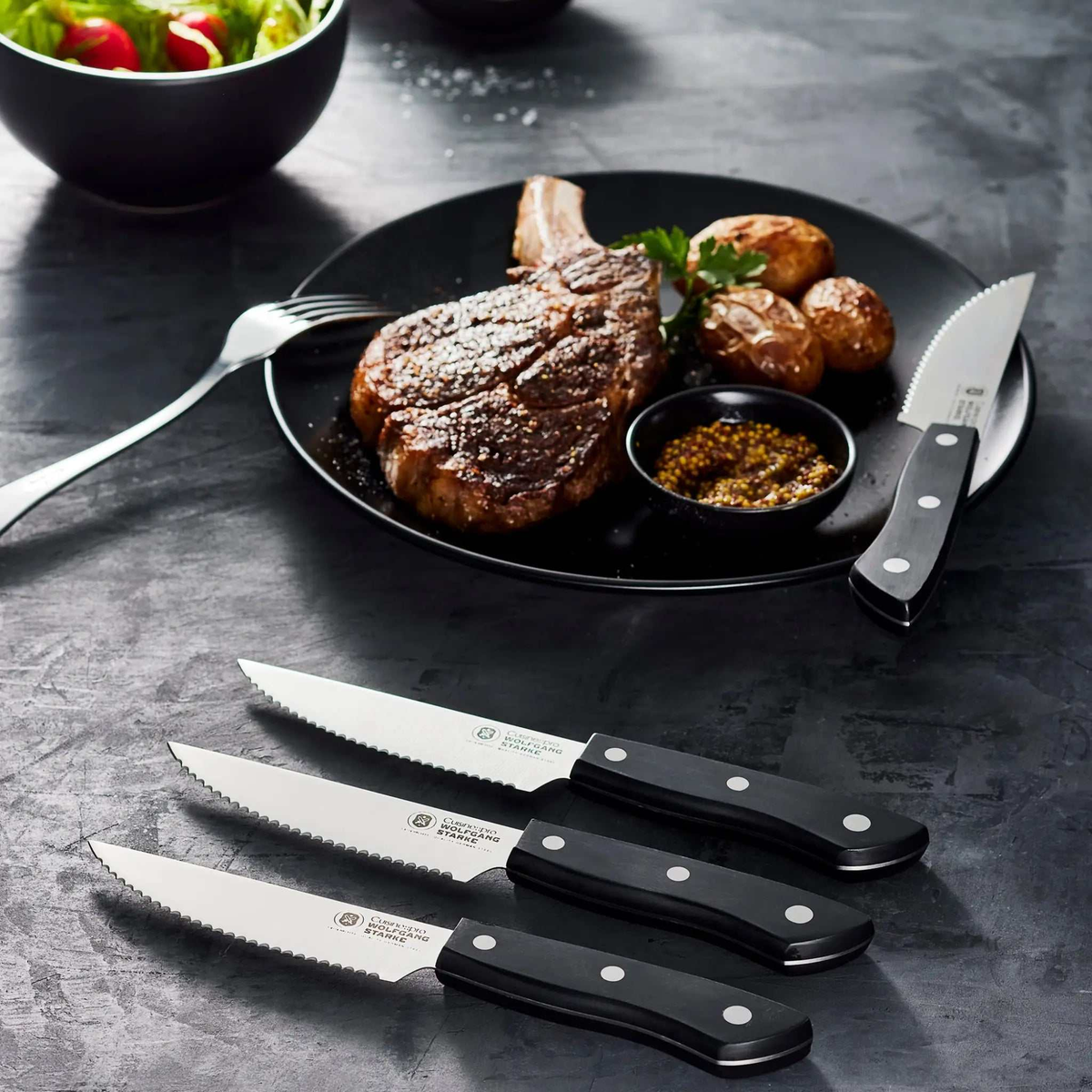 Ensemble de 4 couteaux à steak WOLFGANG STARKE - Cuisine::pro® Cuisine::pro®