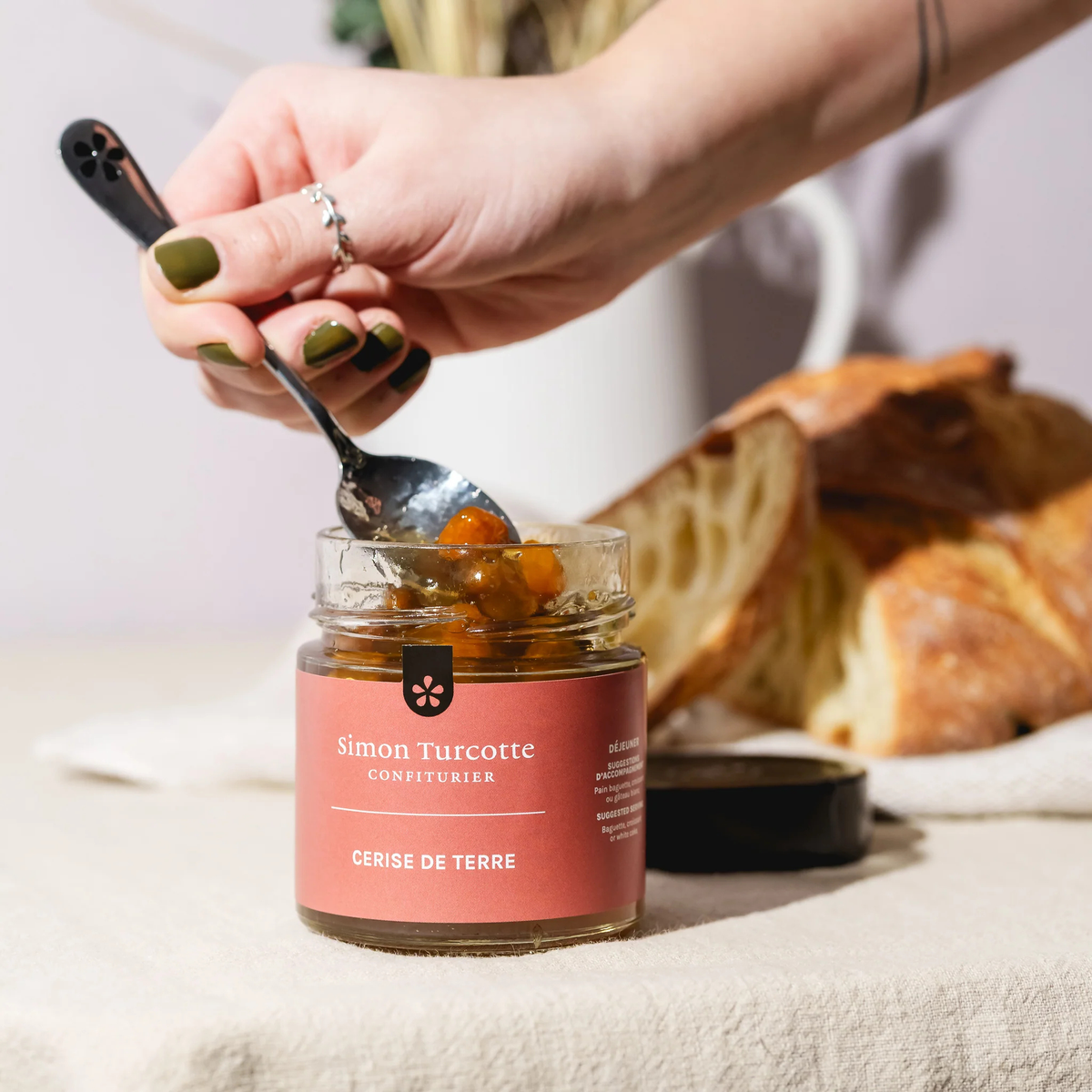 Confiture de cerise de terre 212 ml – Simon Turcotte Confiturier Simon Turcotte Confiturier